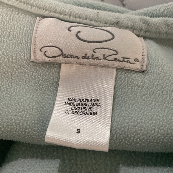 Oscar De La Renta Crew Neck Solid Sweater Size S - Picture 6 of 6